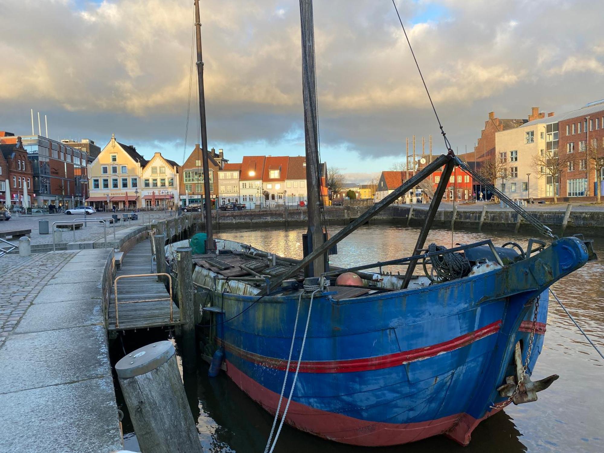 Simmerdeis Am Hafen Гузум Екстер'єр фото